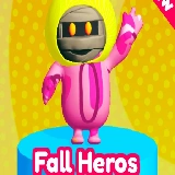 Multijoueur Fou avec Fall Heroes Guys 3D